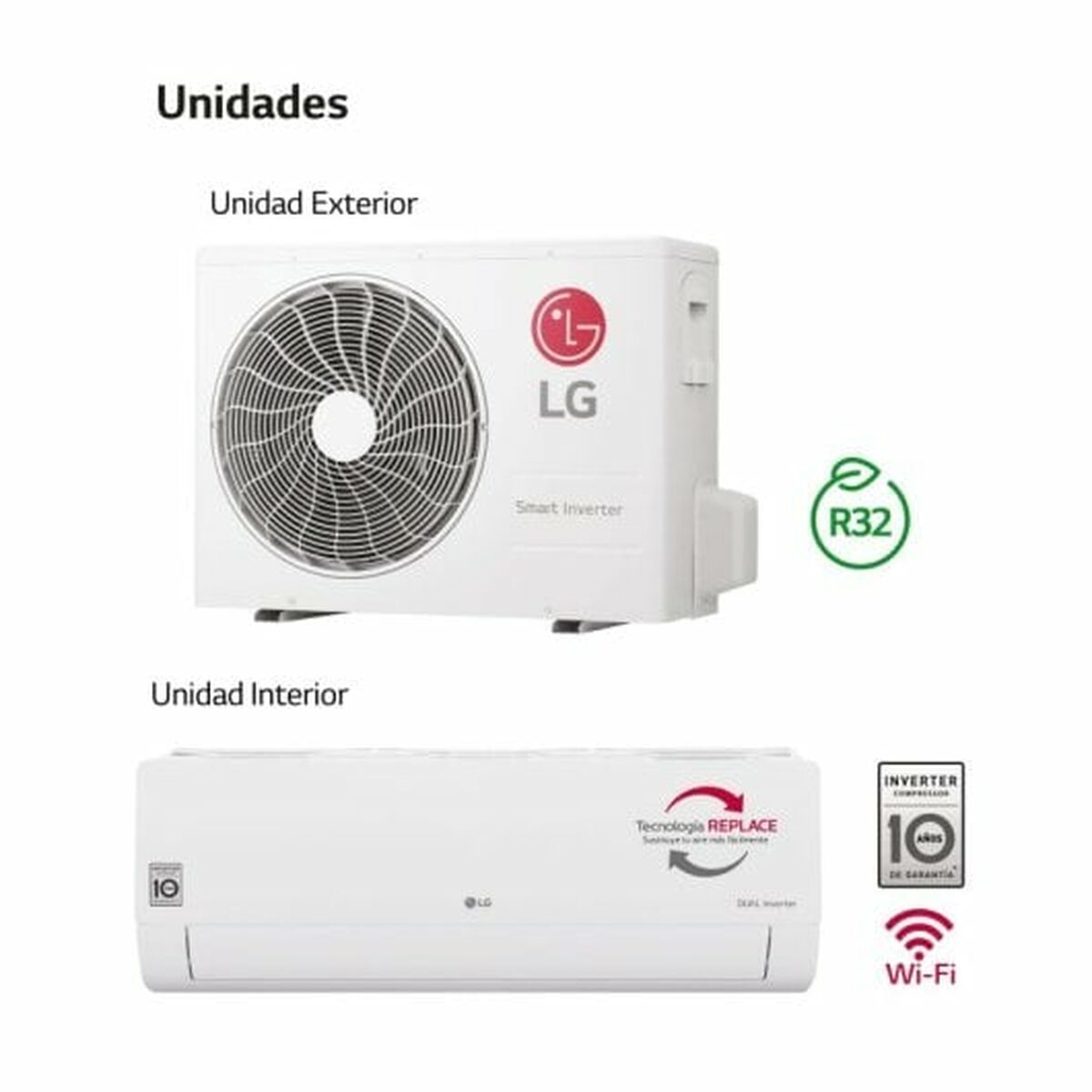 Luftkonditionering LG REPLACE09.SET Split - 5