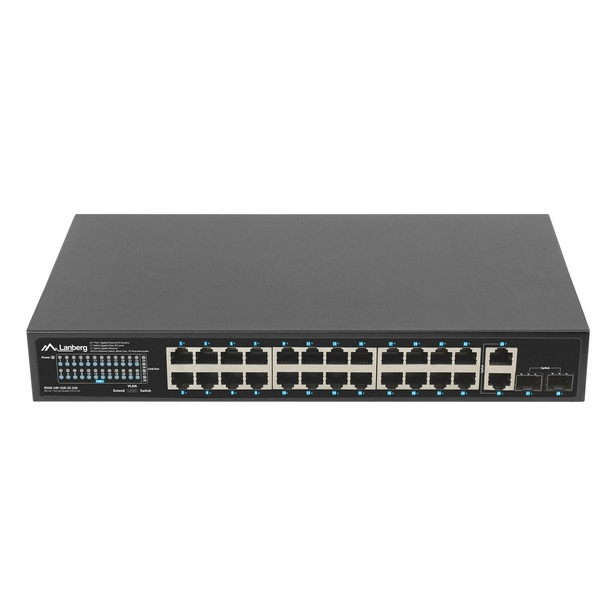 Switch Lanberg RSGE-24P-2GE-2S-250 - 4
