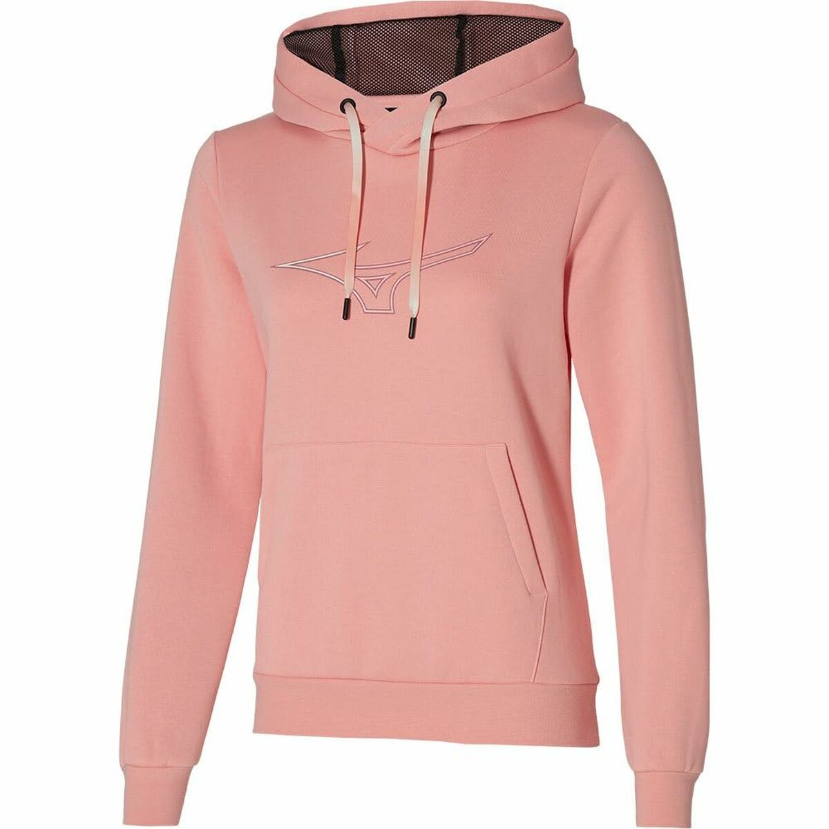 Tröja med huva Dam Mizuno Rosa