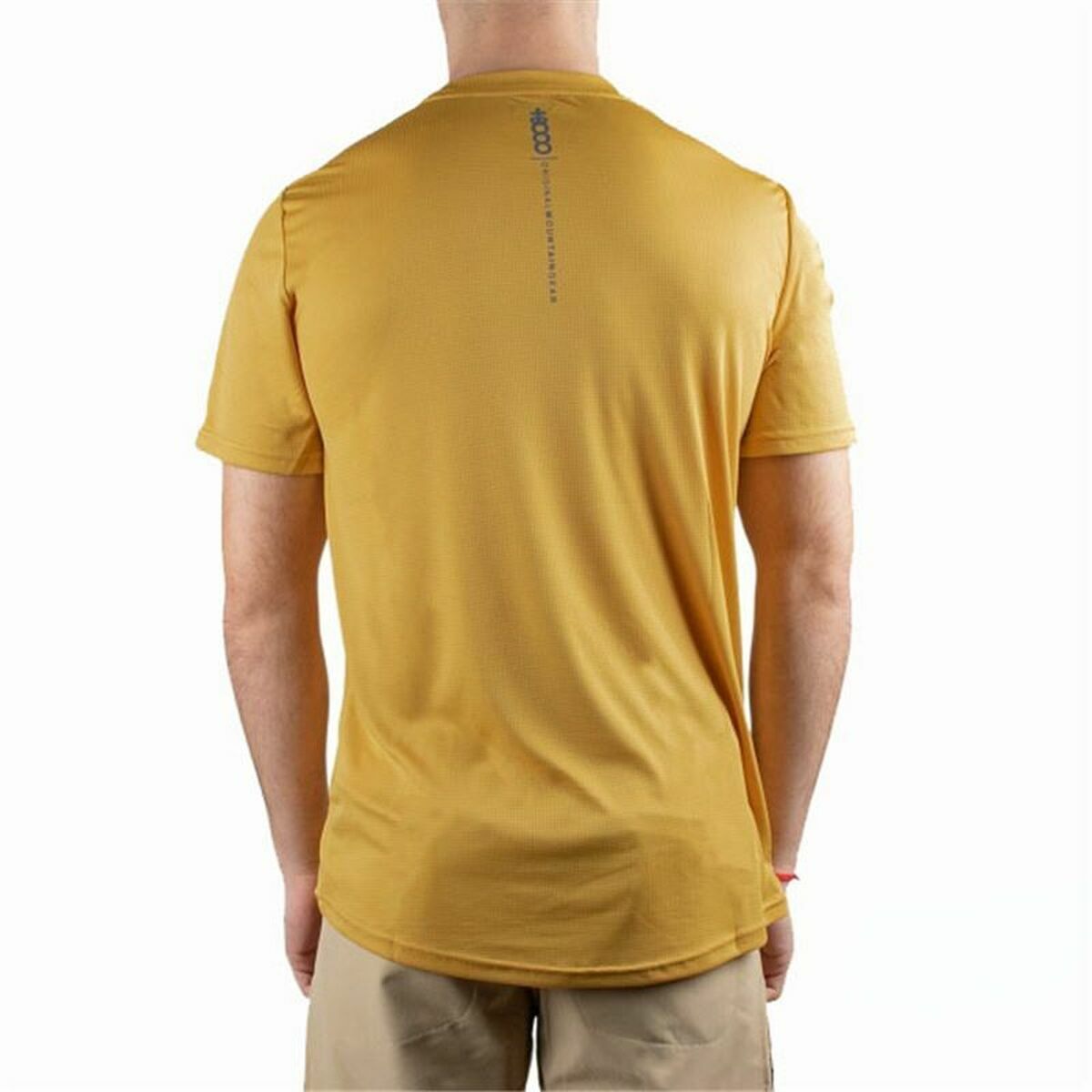 T-shirt med kortärm Herr +8000 Usame Gyllene - 4