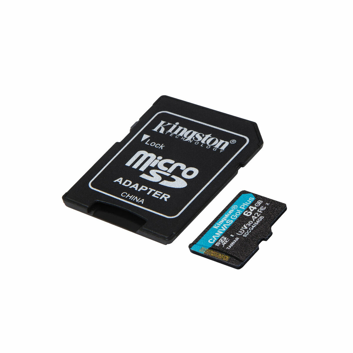 Micro-SD Minneskort med Adapter Kingston SDCG4/64GB 64 GB - 2