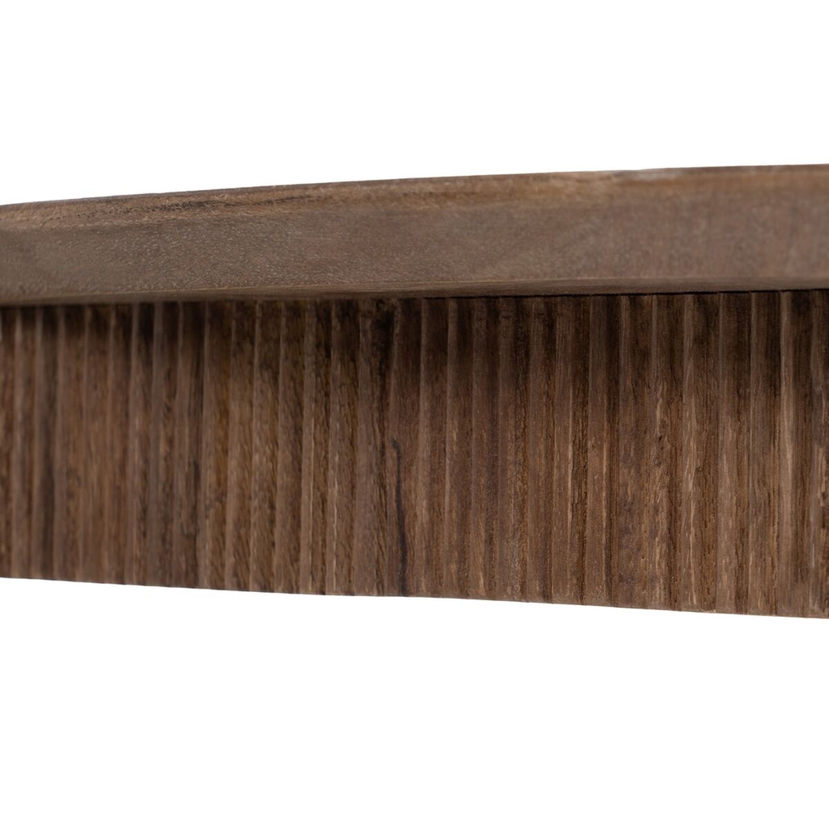 Sidobord 58 x 56 x 56 cm Naturell Mangoträ - 5