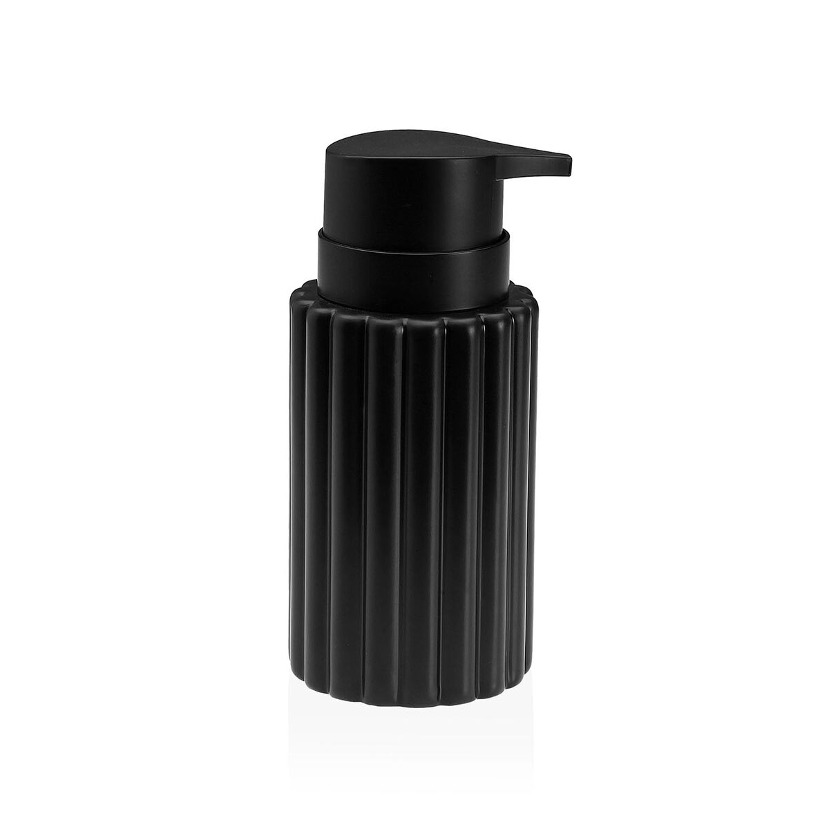 Tvåldispenser Versa Svart Keramik Bambu