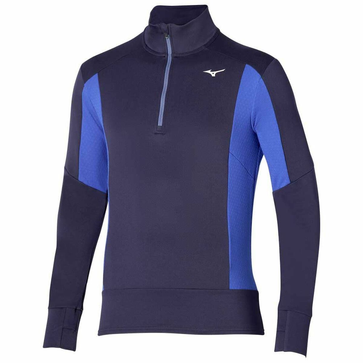 Tröja utan huva Herr Mizuno Warmalite HZ Blå