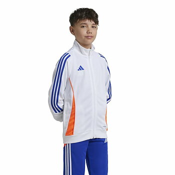 Sportjacka, Barn Adidas Tiro24 Training Vit