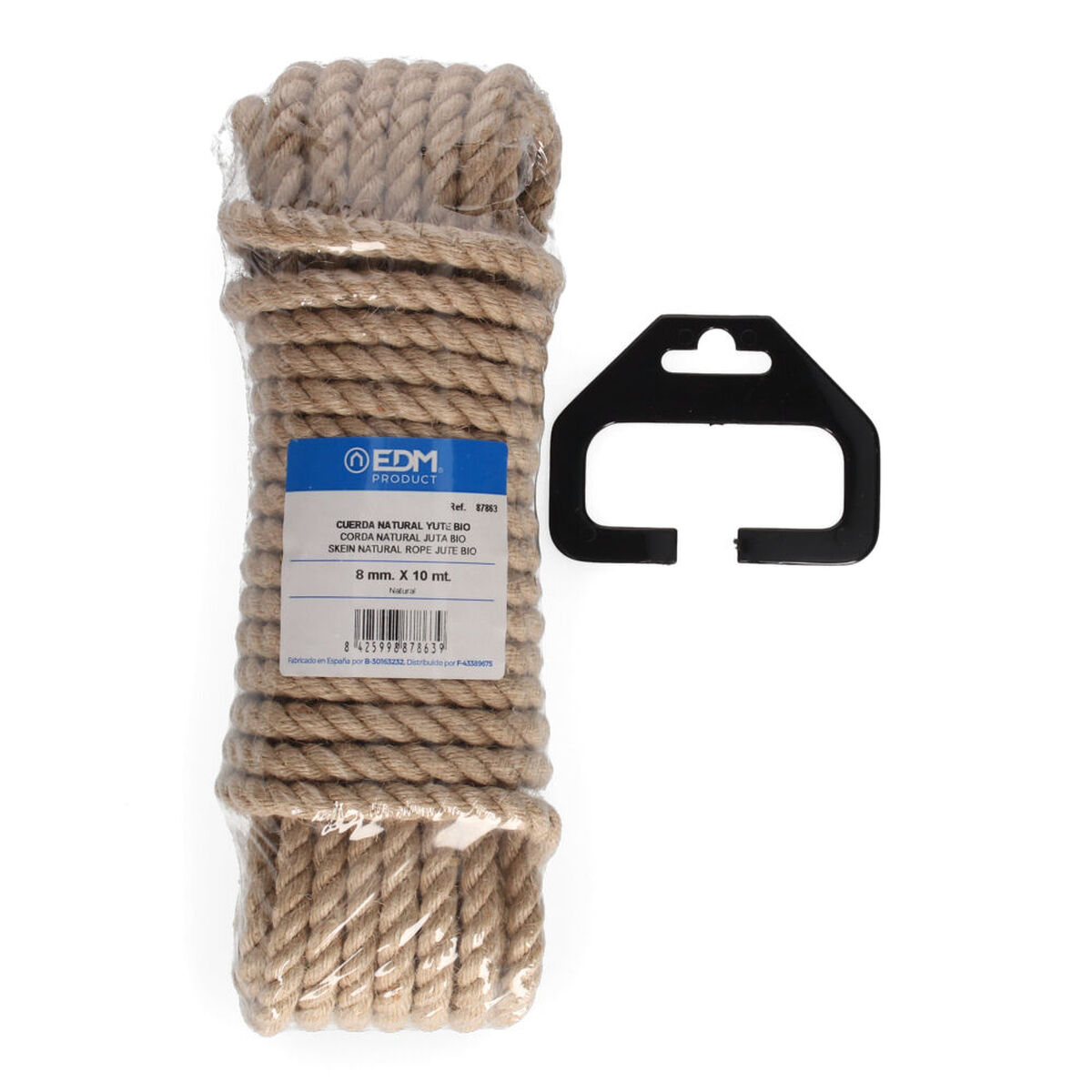Snöre EDM 87863 Naturell Jute 10 m - 5