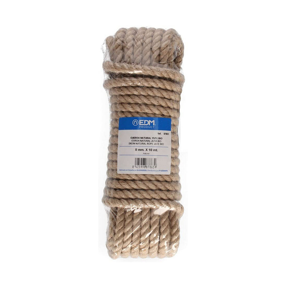 Snöre EDM 87863 Naturell Jute 10 m - 4