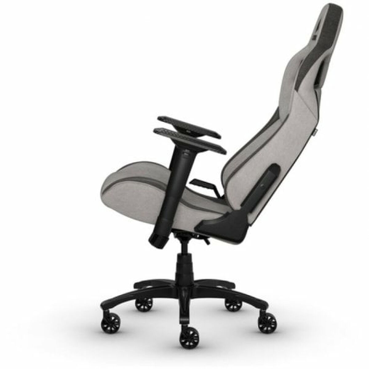 Spelstol Corsair T3 RUSH Svart/Grå - 6