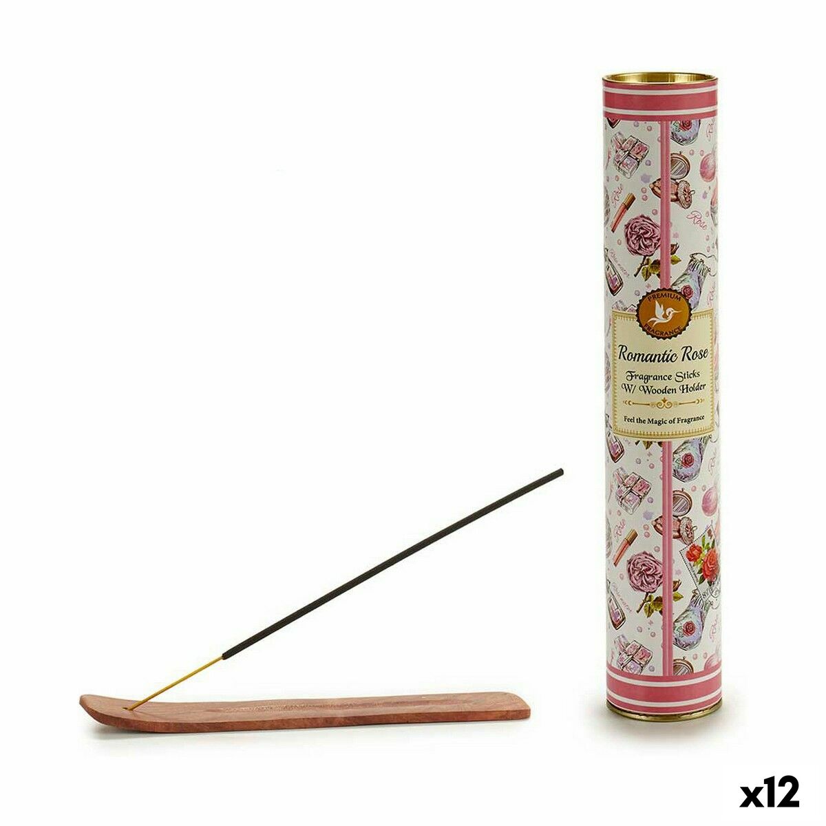 Rökelse Acorde Blommor Rosor Med stöd (12 antal) - 3