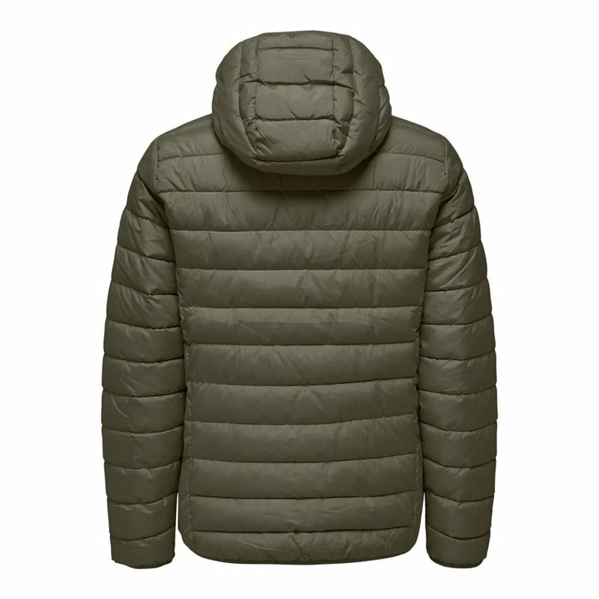 Träningsjacka Herr Only & Sons Onsbrody Quilt Oliv - 2