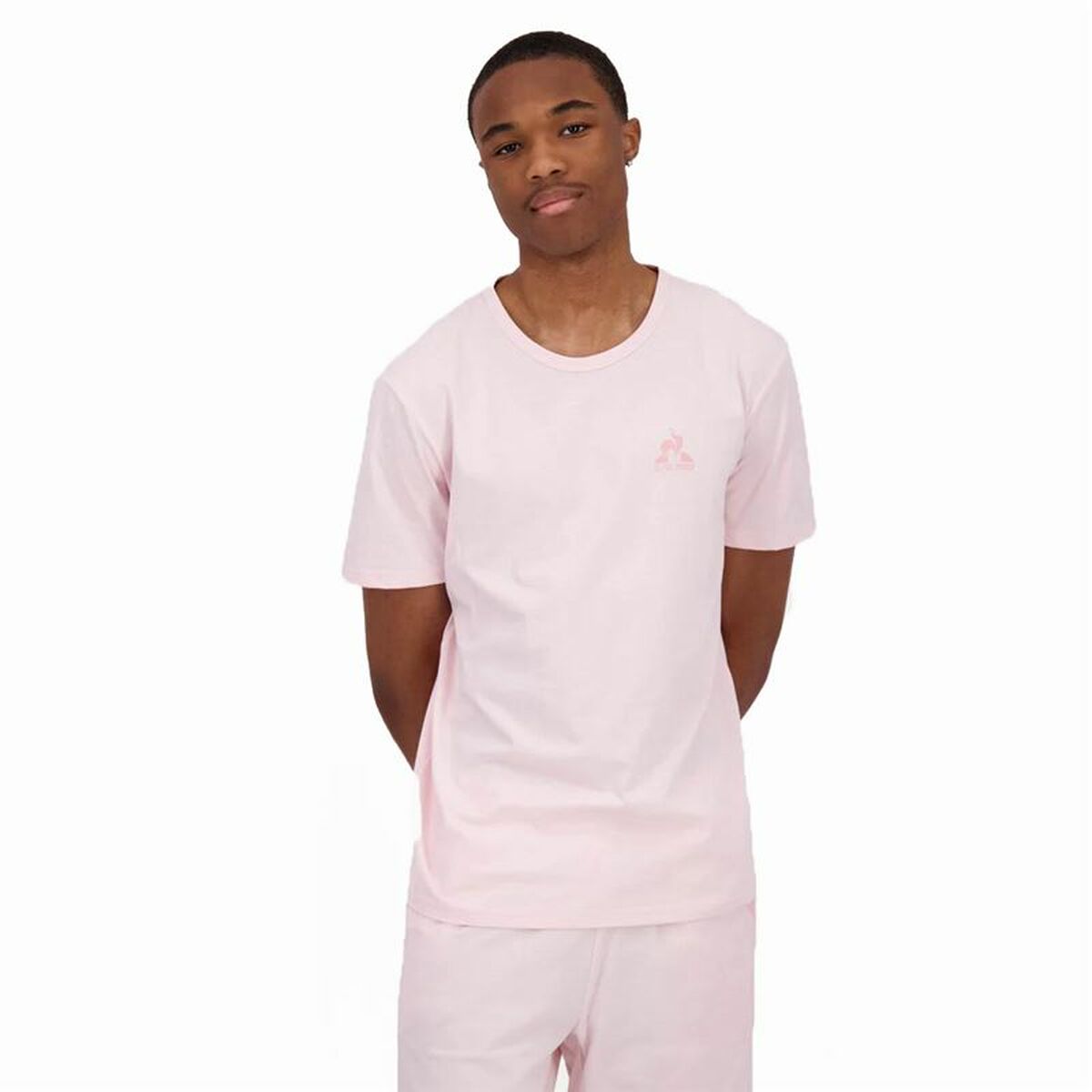 T-shirt med kortärm Herr Le coq sportif Monochrome N°3