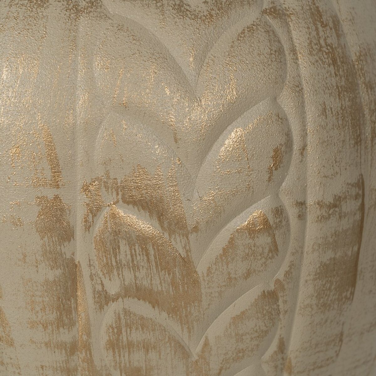 Vas Beige Gyllene Järn 25 x 25 x 33 cm - 5