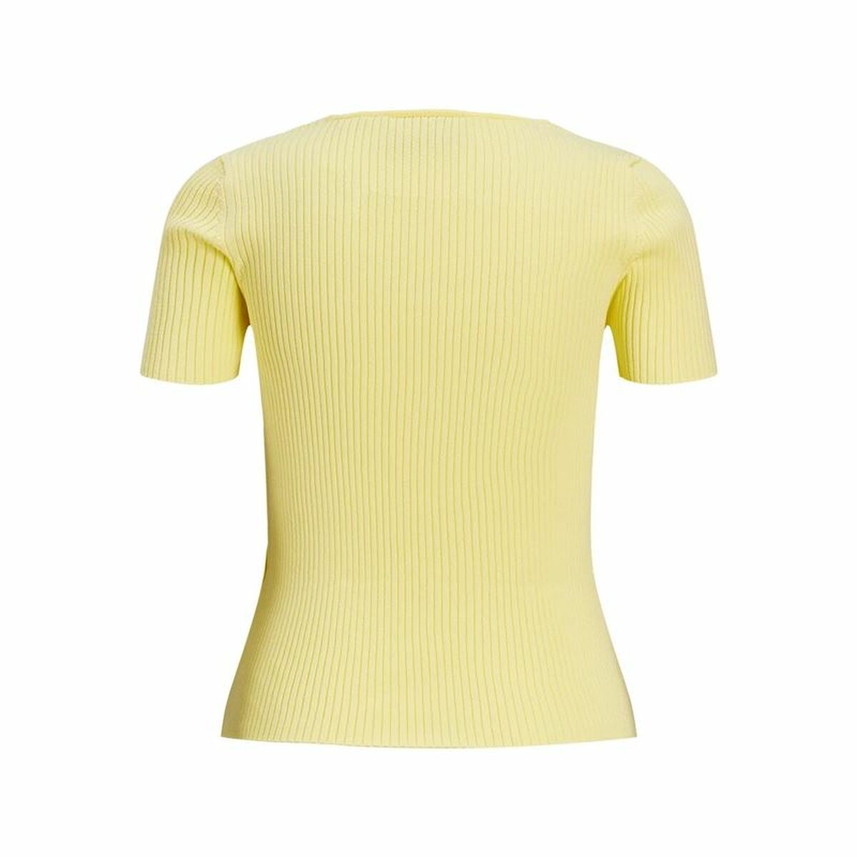 T-shirt med kortärm Dam Jxsky Ss Jack & Jones French Vanilla Gul - 2
