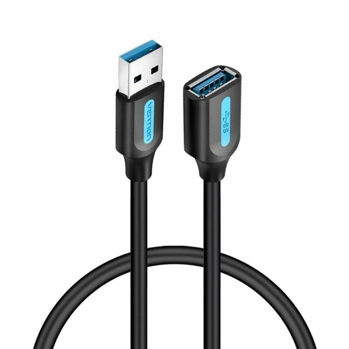 Skarvsladd USB Vention CBHBI 3 m Svart - 3