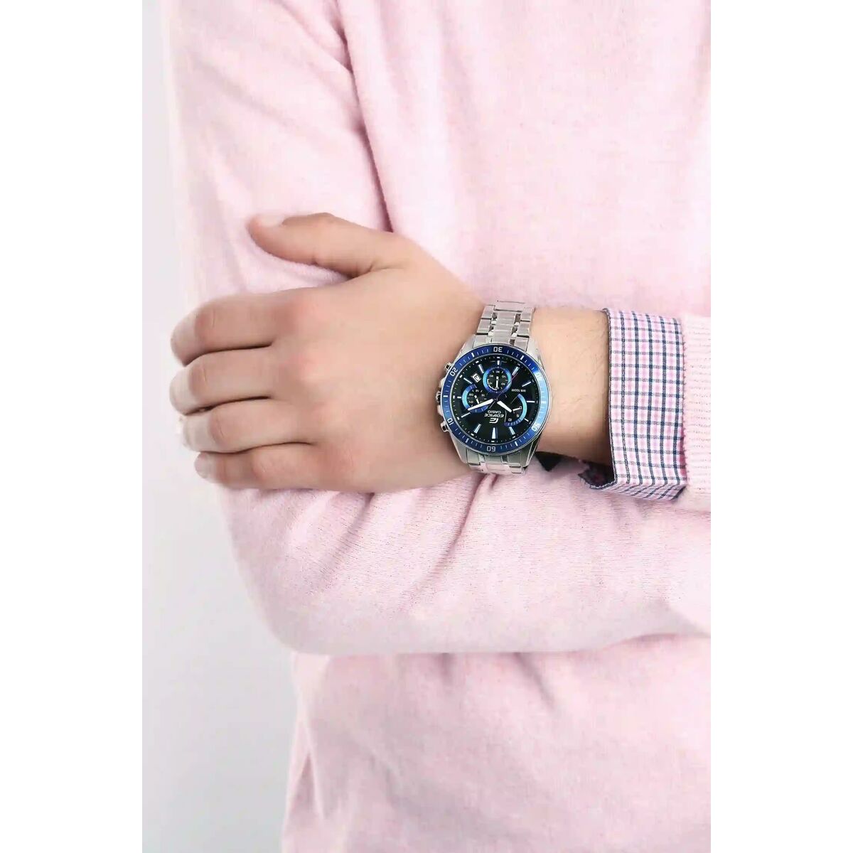 Herrklocka Casio EFR-552D-2AVUEF Silvrig (Ø 47 mm) - 6