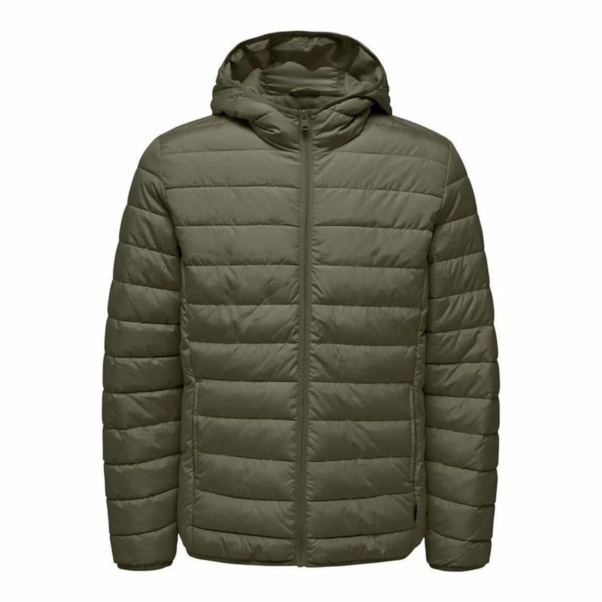 Träningsjacka Herr Only & Sons Onsbrody Quilt Oliv
