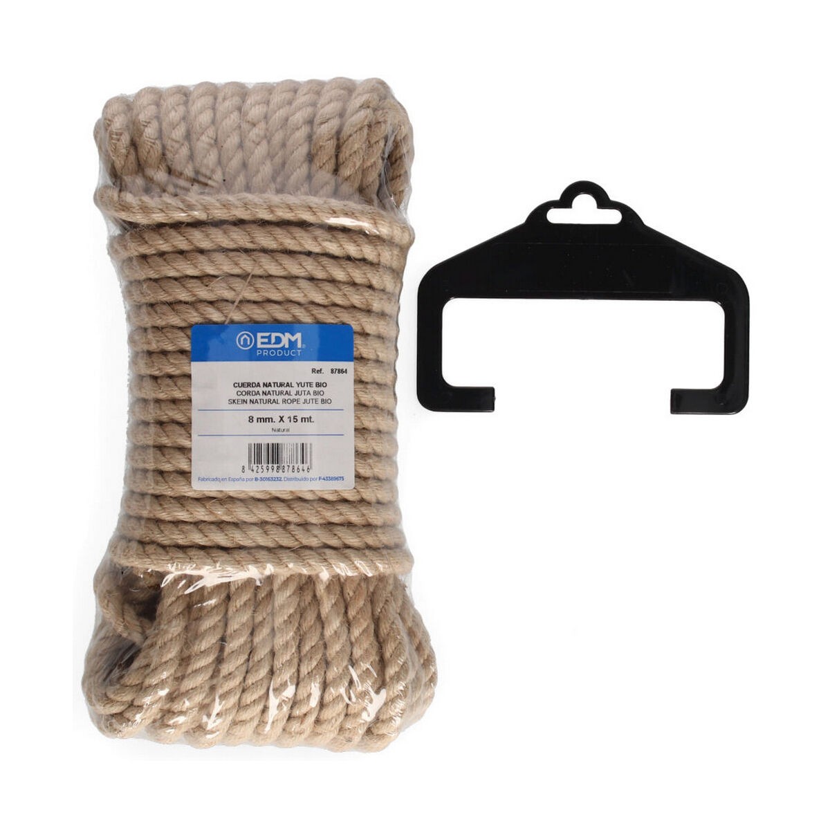 Snöre EDM 87864 Naturell Jute 15 m - 3