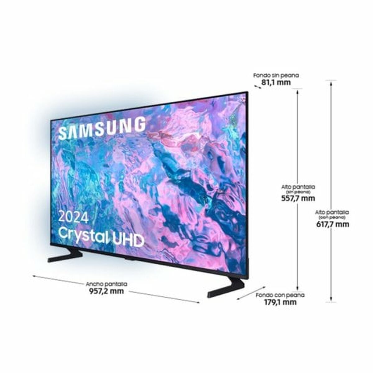 Smart TV Samsung TU43CU7095UXXC 4K Ultra HD 43" - 4