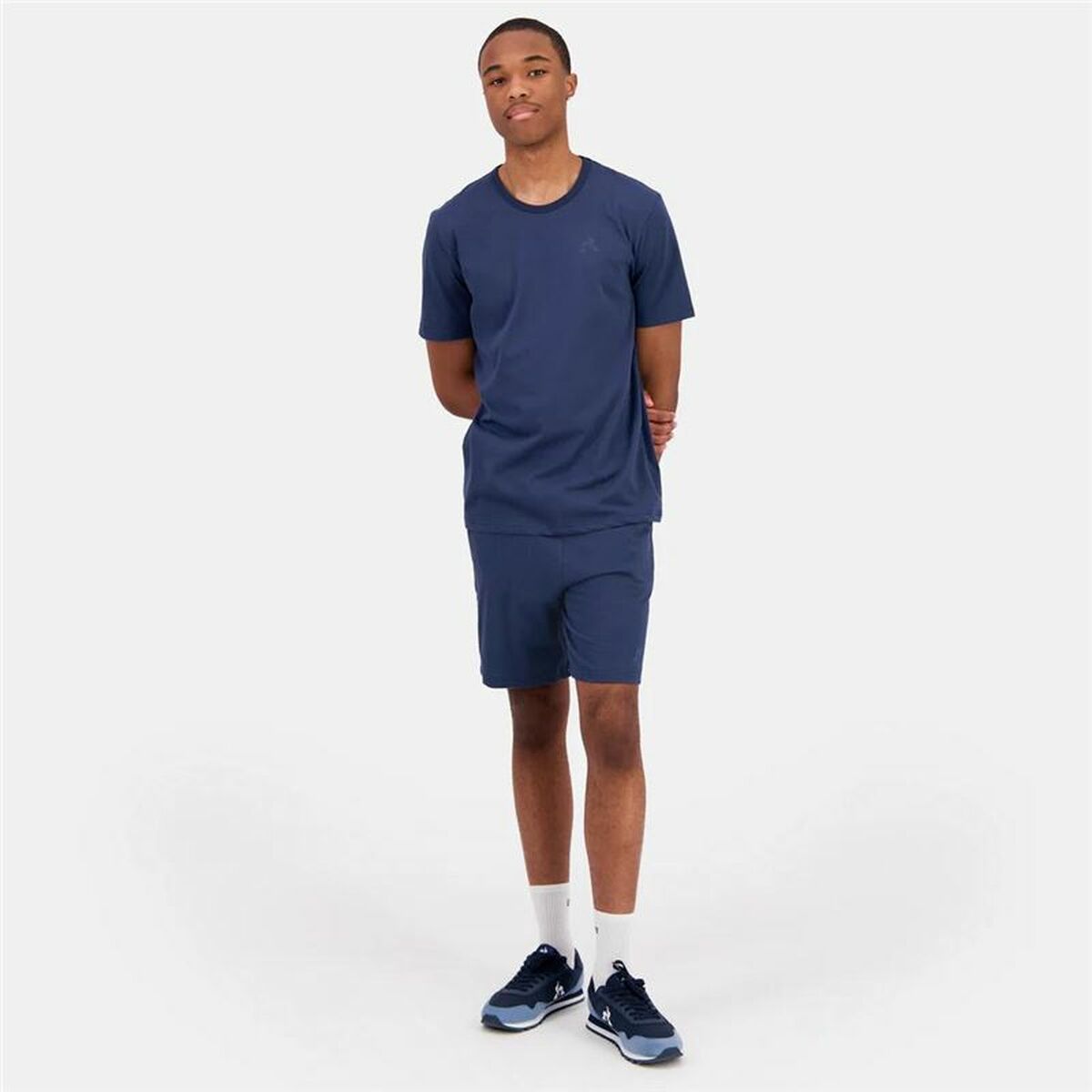 T-shirt med kortärm Herr Le coq sportif Monochrome N°3 - 5