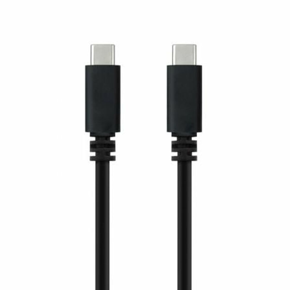 USB-kabel NANOCABLE 10.01.2301-L150 Svart 1,5 m (1 antal)