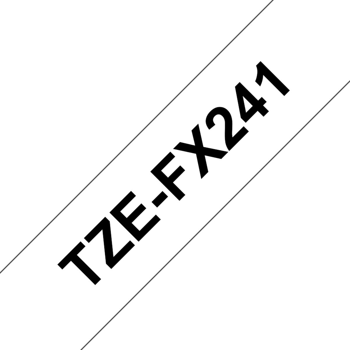 ATX Semitorn Brother TZEFX241 Röd Svart/Vit - 3