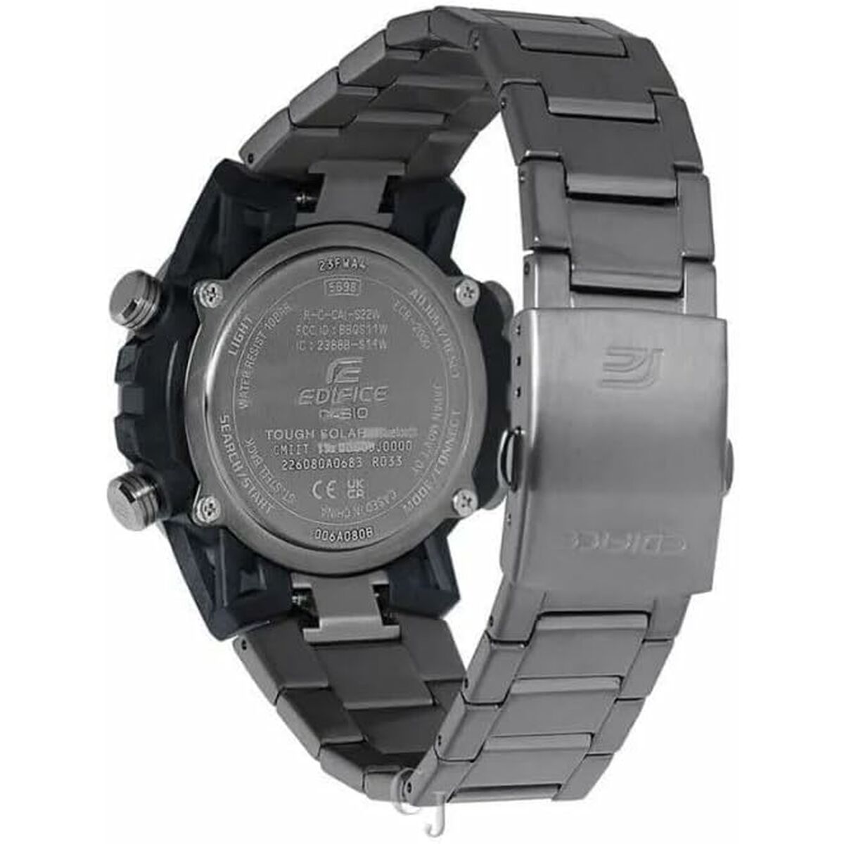 Herrklocka Casio ECB-2000DC-1BEF Svart (Ø 47,5 mm) - 2