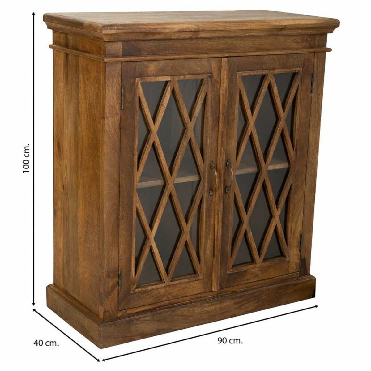 Mottagare Alexandra House Living Brun 40 x 100 x 90 cm - 3