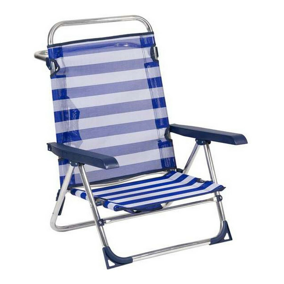 Strandstol Alco 1 Aluminium Multipla positioner Hopfällbar 79,5 x 59,5 x 56 cm (79,5 x 59,5 x 56 cm) - 4