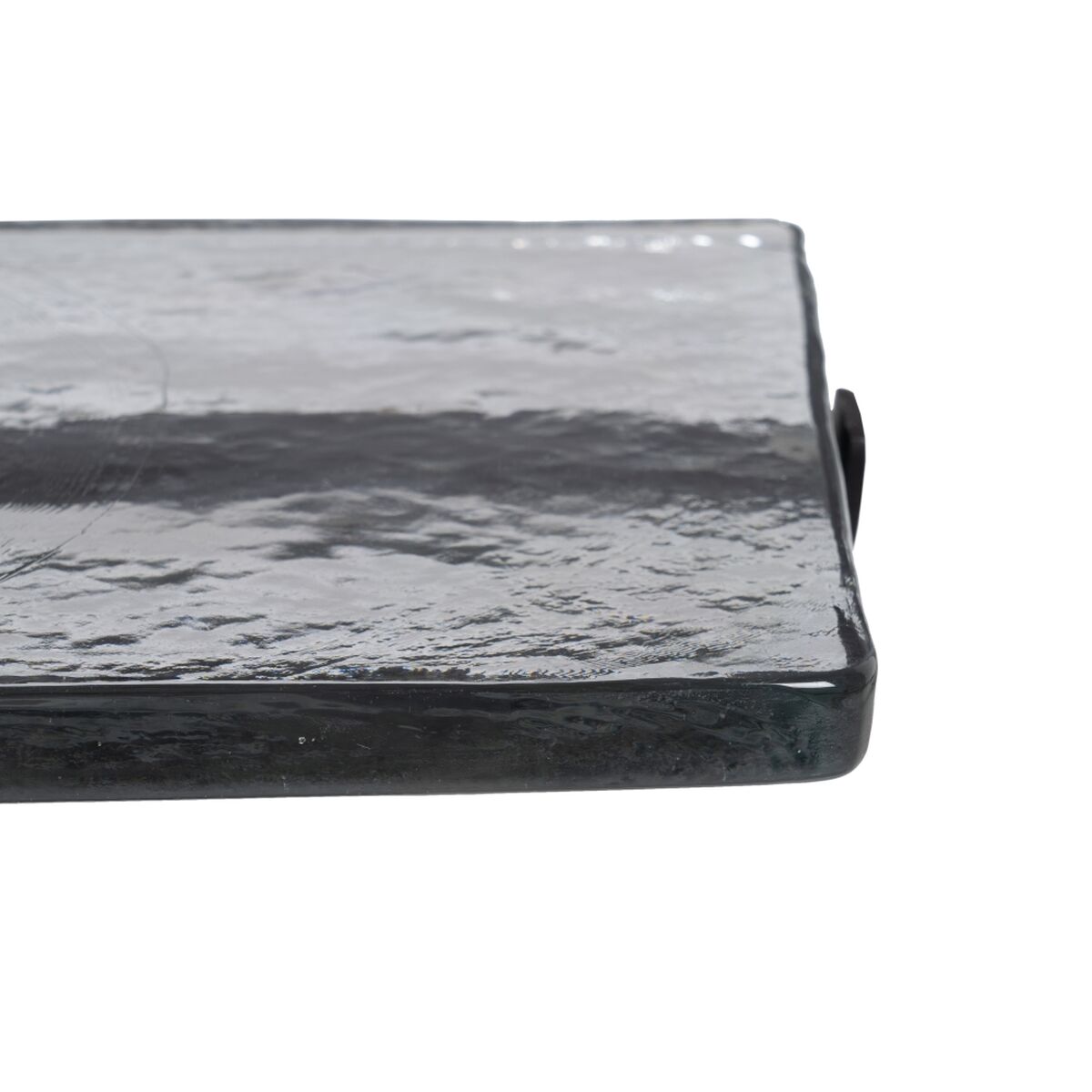 Sidobord 41 x 32 x 59 cm Glas Svart Metall - 4