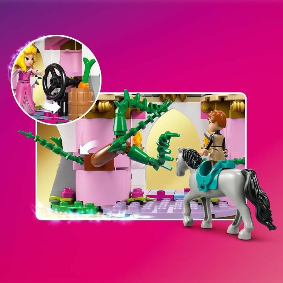 Byggsats Lego Disney Princess 43240 Maleficent as a dragon Multicolour 583 Delar - 4