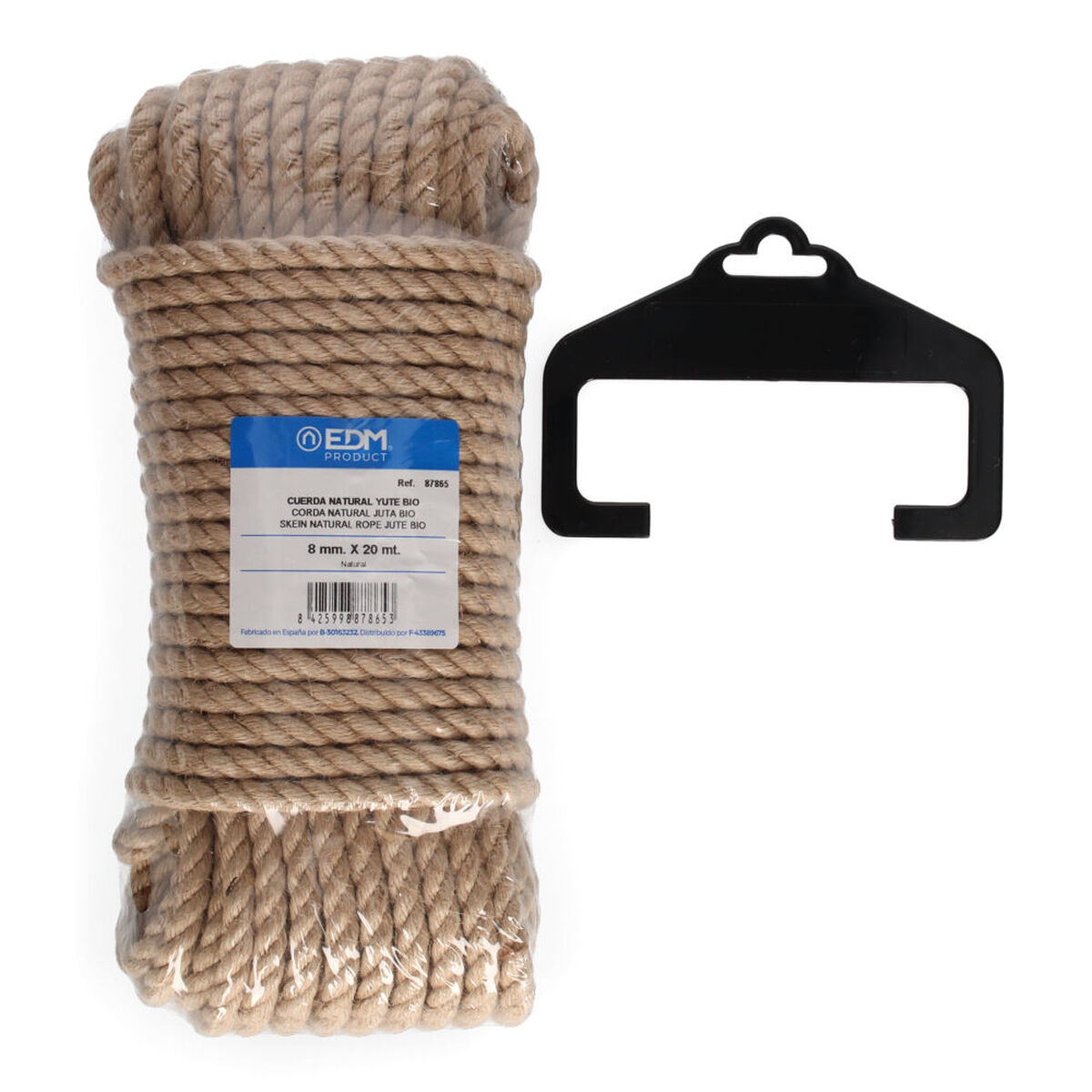 Snöre EDM 87865 Naturell Jute 20 m - 5