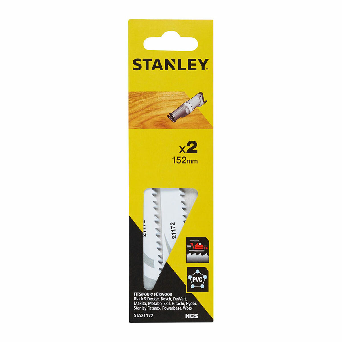 Sågblad Stanley STA21172-XJ 15,2 cm