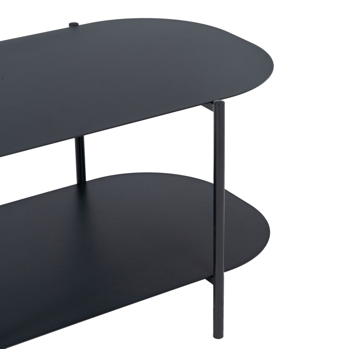 Soffbord SQUARE 100 x 46 x 45 cm Stål - 6