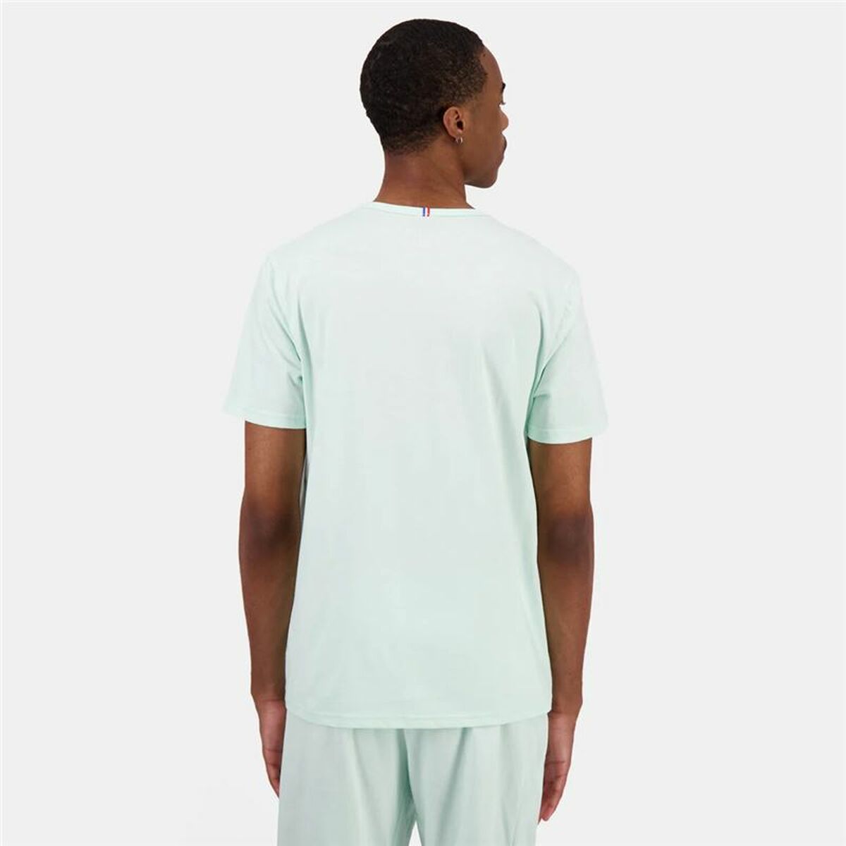 T-shirt med kortärm Herr Le coq sportif Monochrome N°3 Himmelsblå - 2
