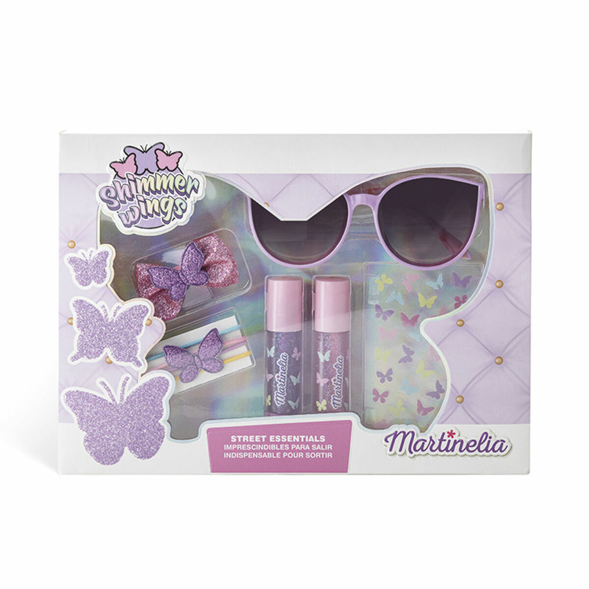 Sminkset för barn Martinelia Shimmer Wings 10 Delar