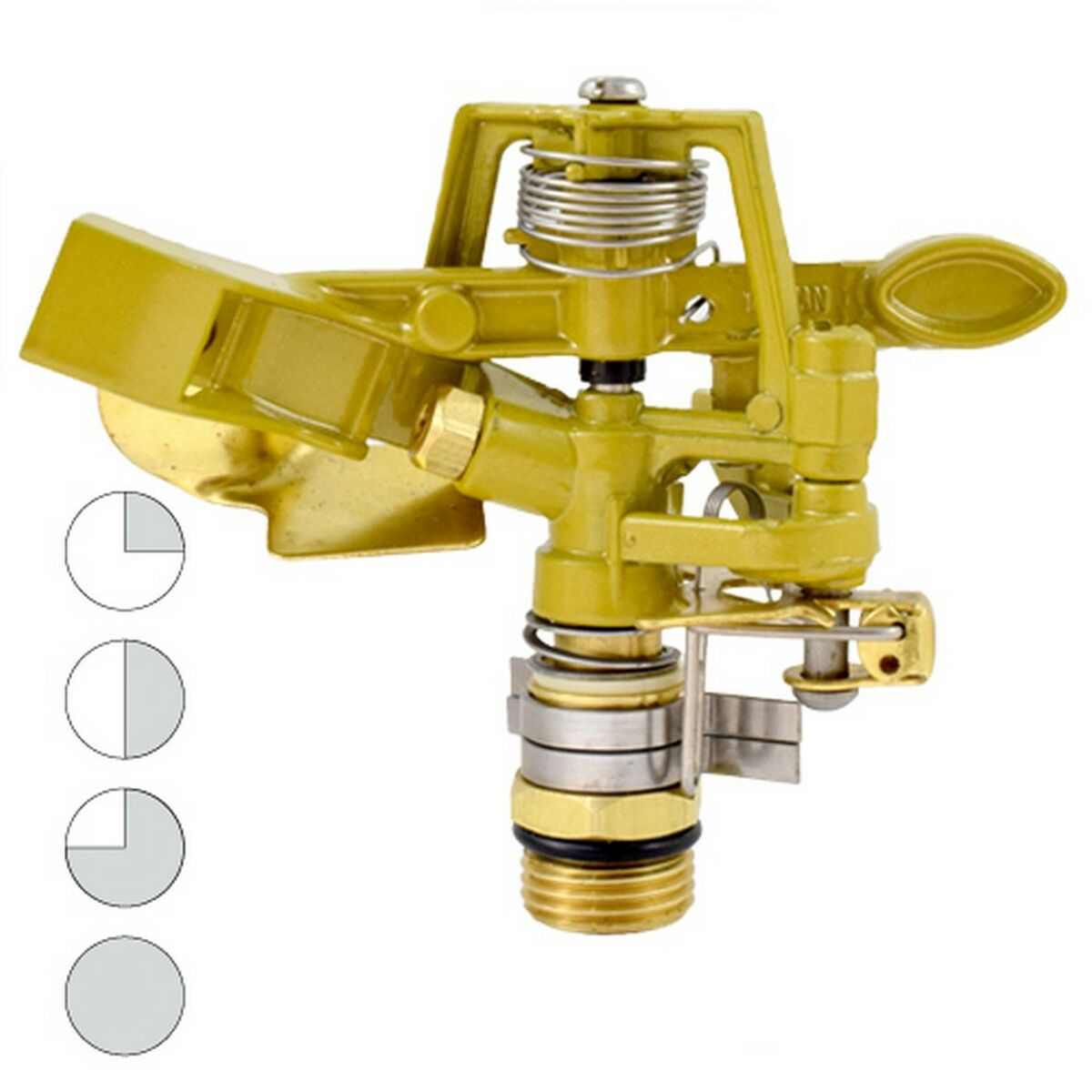 Sprinkler Ferrestock Gul M1/2" metallic - 2