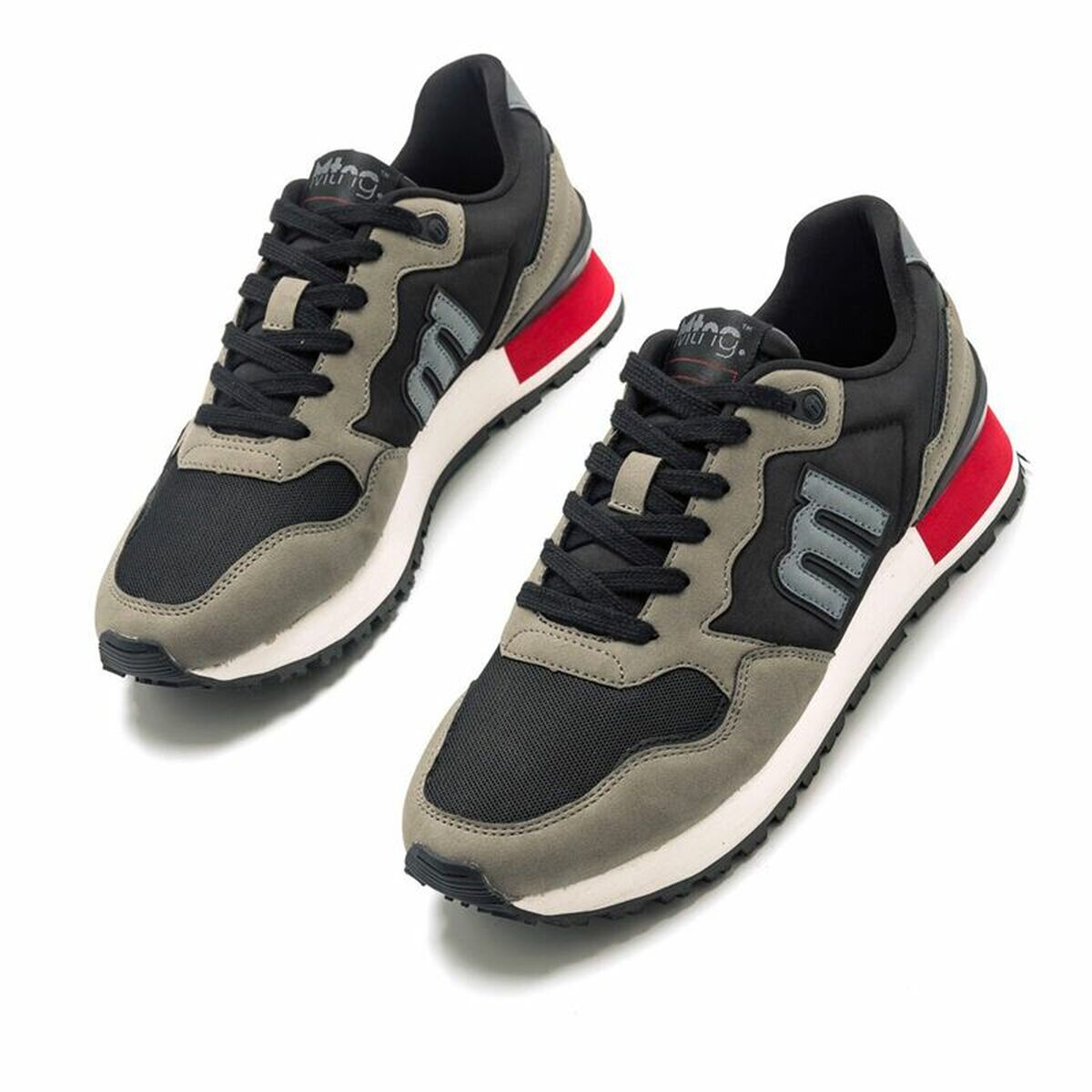 Sportskor Casual Herr Mustang Attitude Brun - 3