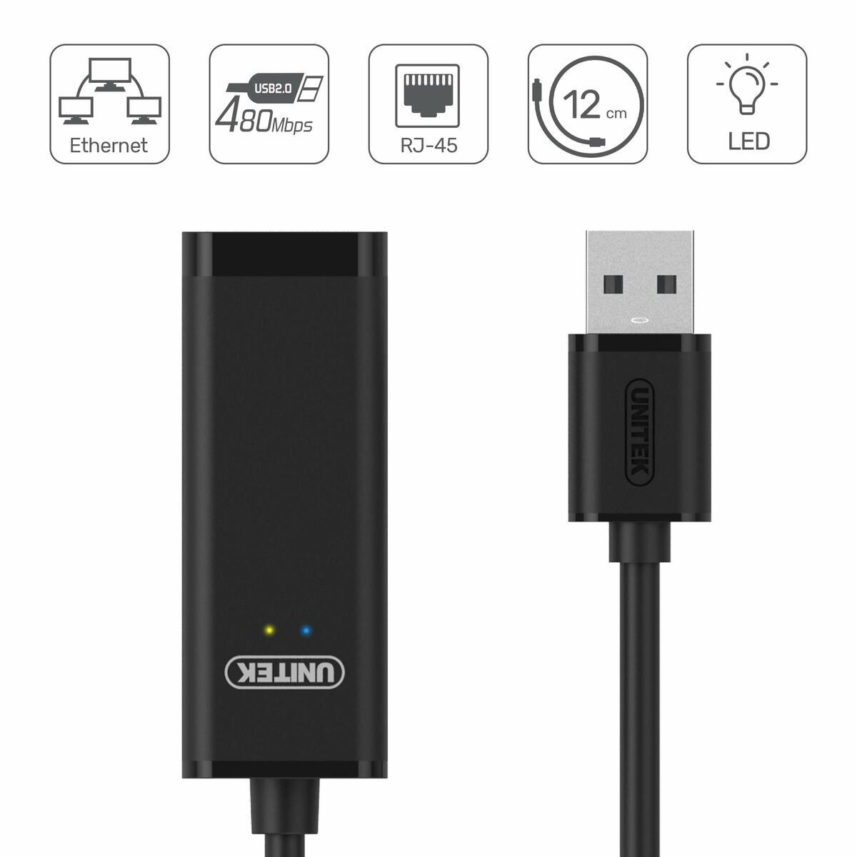 USB till Ethernet Adapter Unitek Y-1468 - 3