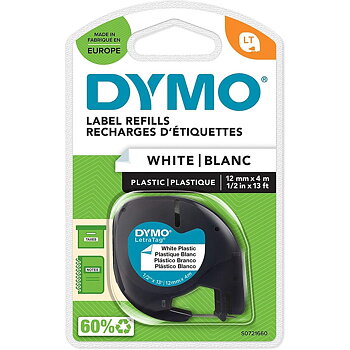 Laminerat Band till Etikettskrivare Dymo 91221 12 mm