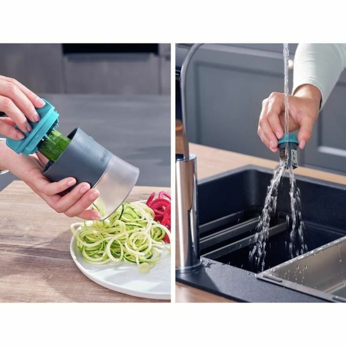 Rivjärn Leifheit 03221 Rostfritt stål Plast - 5