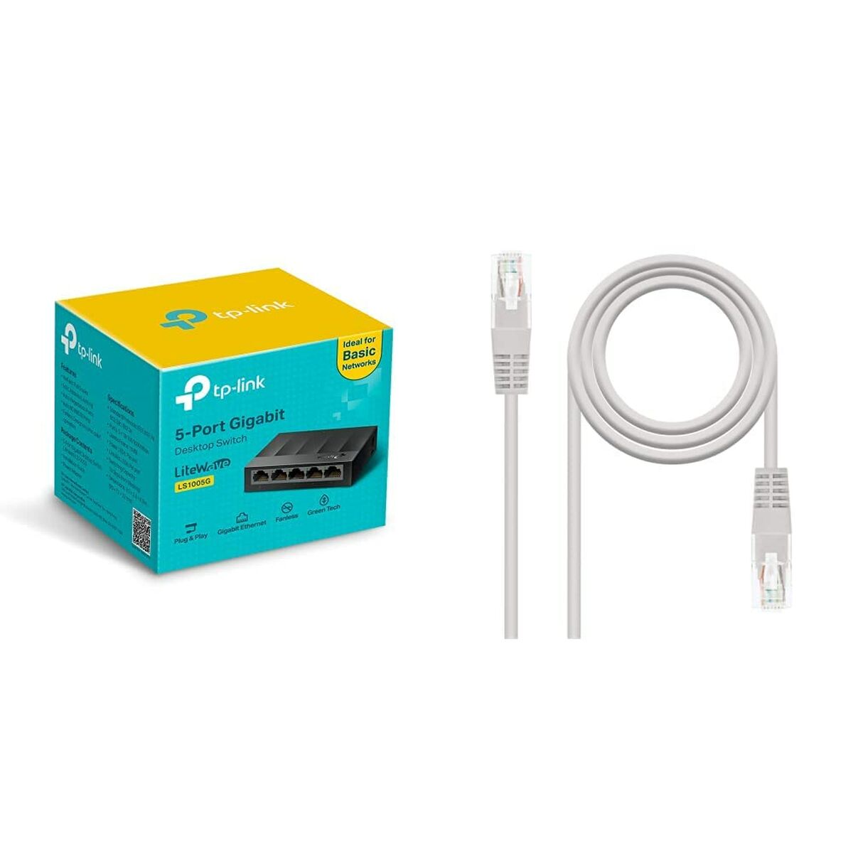 Skrivbords omkopplare TP-Link LS1005G - 2