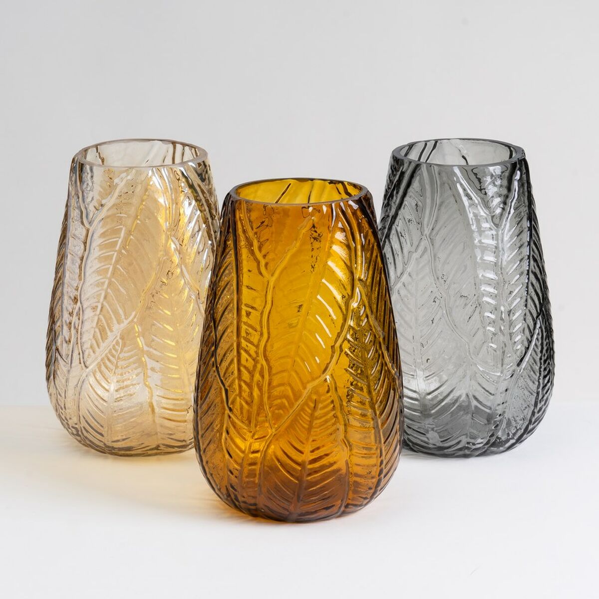 Vas Ambra Glas 17 x 17 x 26 cm - 5