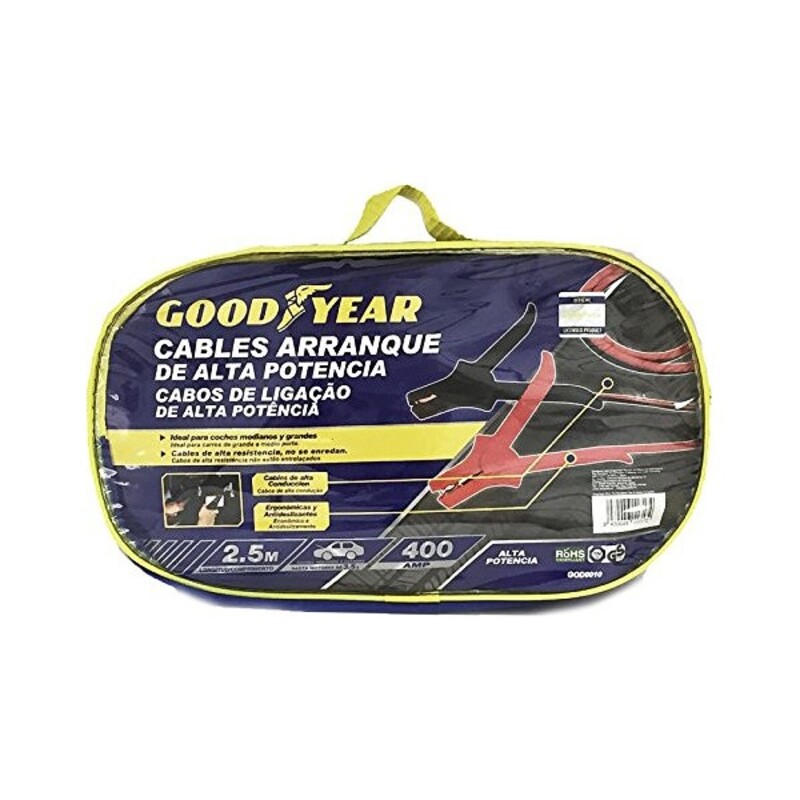 Startkablar Goodyear CS6 400A Aluminium (2,5 m)