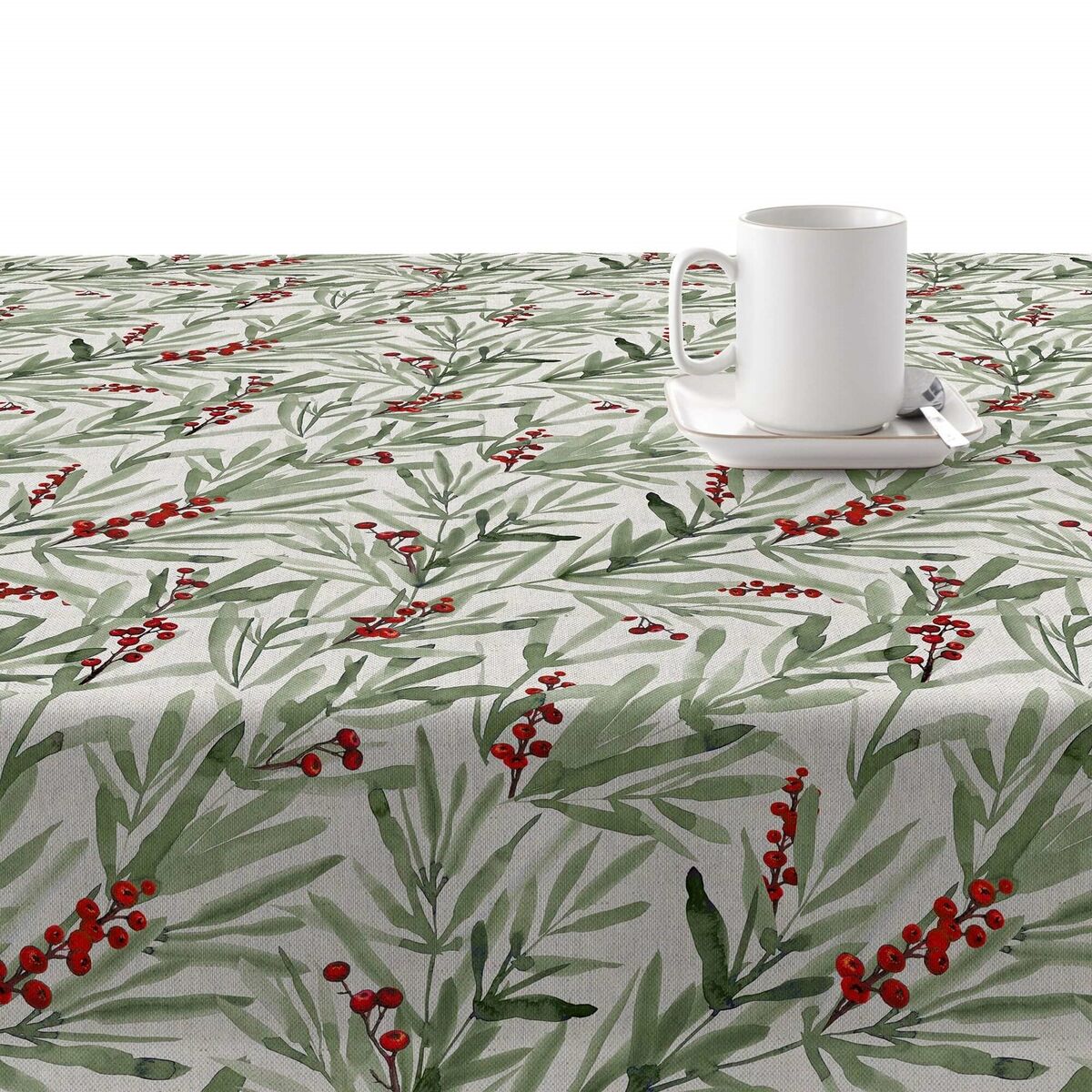 Fläckresistent bordsduk i harts Belum Merry Christmas Multicolour 300 x 140 cm - 2