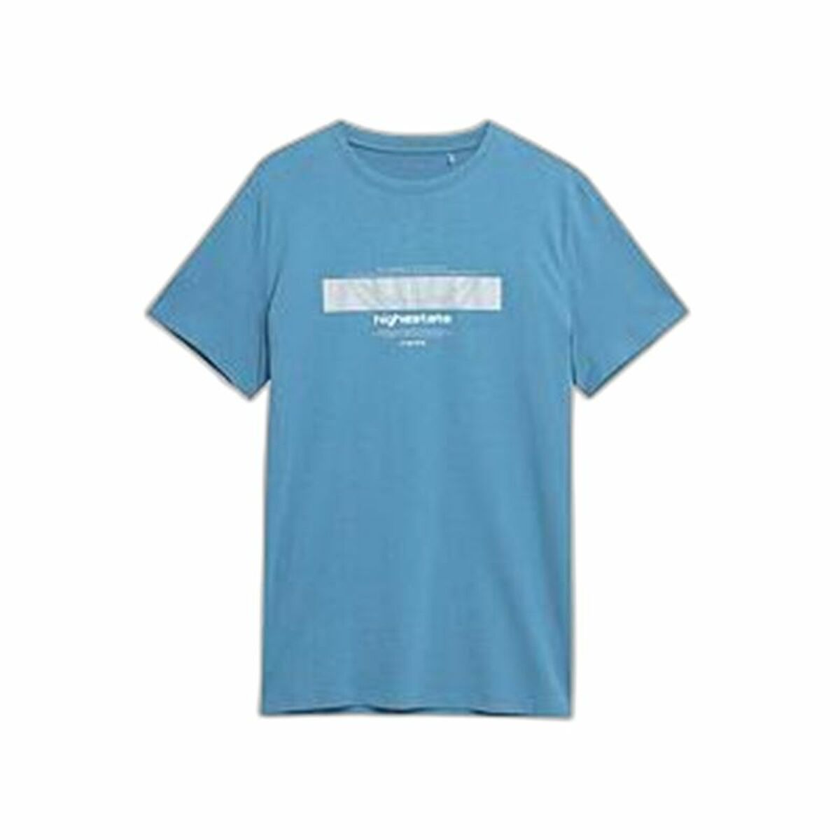 T-shirt med kortärm Herr 4F M304 Blå Indigo - 2