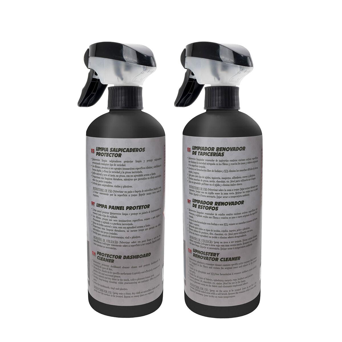 Rengörings & Lagrings-kit Motorrevive Rengöringsmedel för möbeltyg Rengöringsmedel för instrumentpaneler 2 antal - 6
