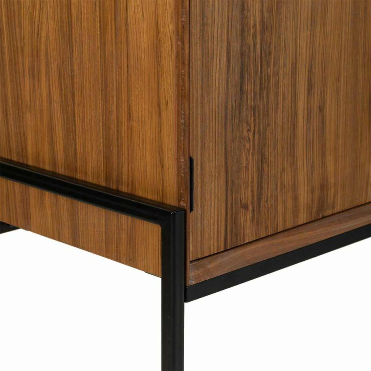Skänk Alexandra House Living Brun Järn Platta Granträ 40 x 99 x 110 cm - 6