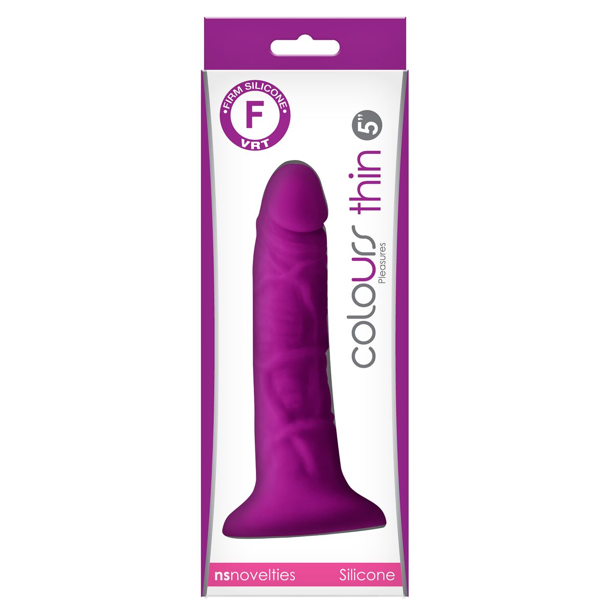Dildo NS Novelties Colours Purpur Ø 3,5 cm - 6