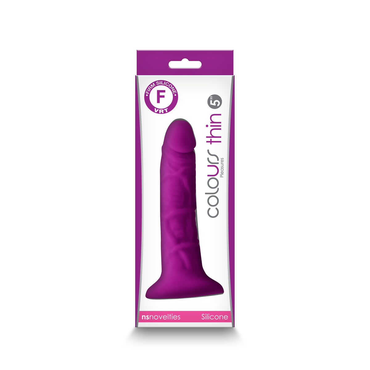 Dildo NS Novelties Colours Purpur Ø 3,5 cm - 5
