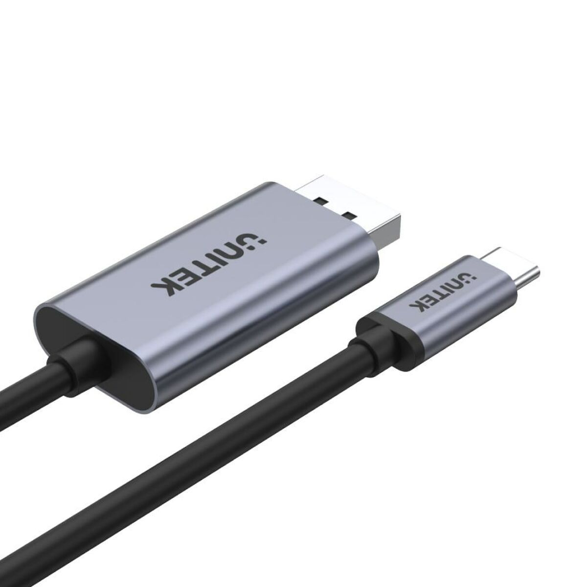 USB-C-kabel till DisplayPort Unitek V1409A Hankontakt/Hankontakt 2 m - 2